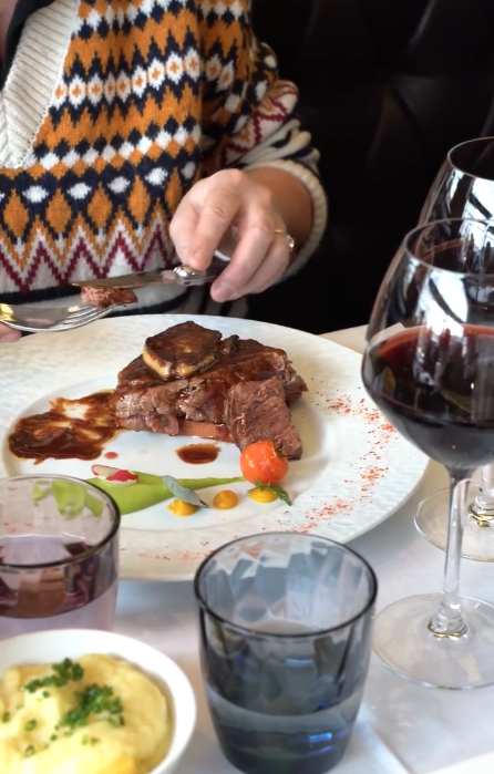 illustration mets et vins