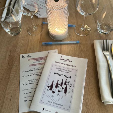 Soirée œnologie de septembre : Pinot Noir