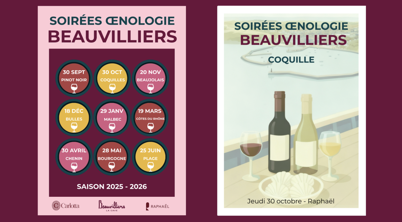 Soirée œnologie d’octobre : Coquille