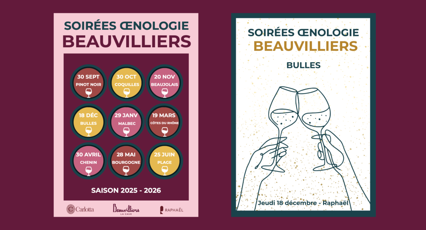 Soirée œnologie de décembre : Bulles