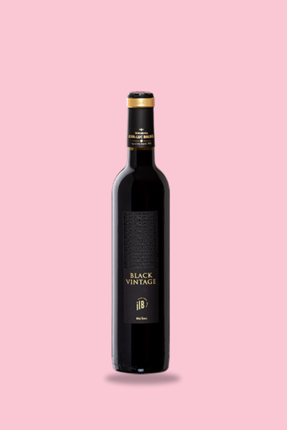 Black vintage Malbec 2022 50cl