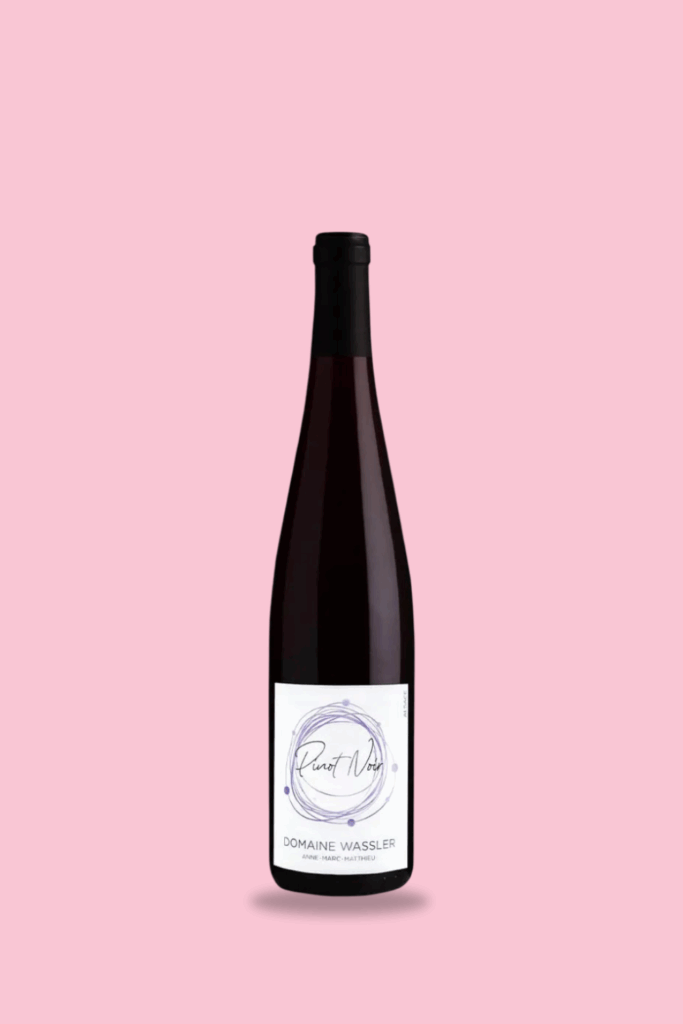 Photo du produit Pinot Noir bio, Domaine Wassler 2024  de la région Alsace du producteur Famille Wassler
