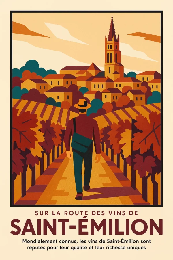 Affiche - Saint-Emilion