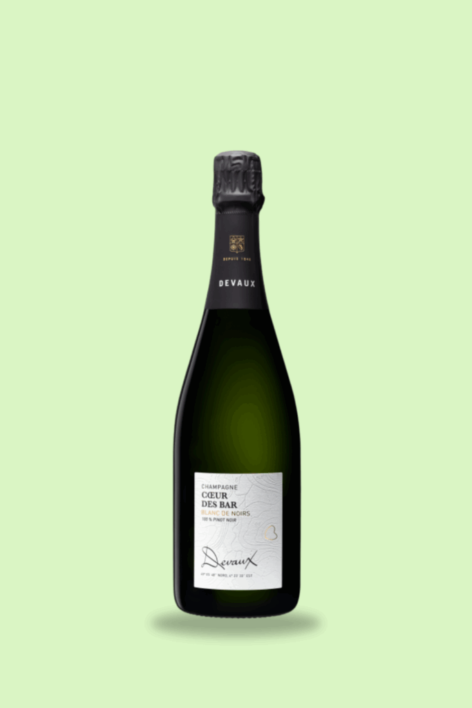 Photo du produit Cœur des Bar - Blanc de Noirs (Champagne Devaux) de la région Champagne du producteur Equipe œnologique Maison Devaux