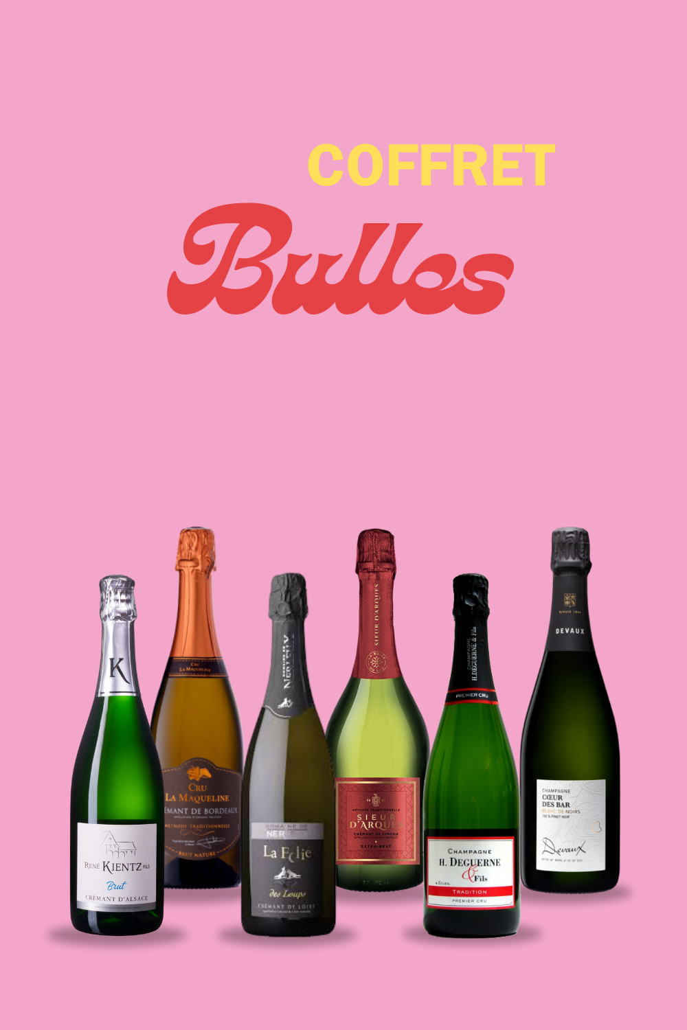 Coffret Bulles (x6)