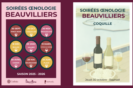 Soirée œnologie d&rsquo;octobre : Coquille