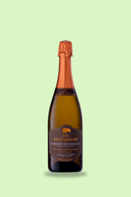 AOC Crémant de Bordeaux – Brut Nature, Cru la Maqueline