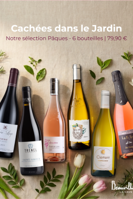 Cachées dans le Jardin – Coffret 6 vins pour Pâques