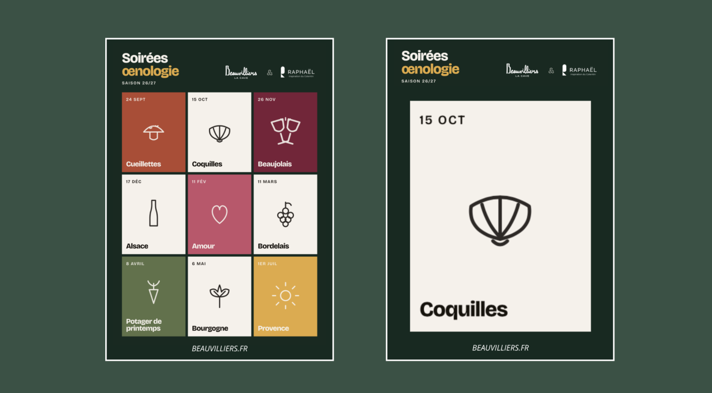 Soirée œnologie : Coquilles