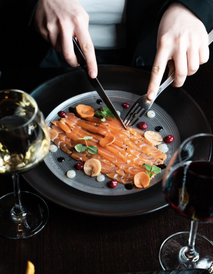 illustration mets et vins