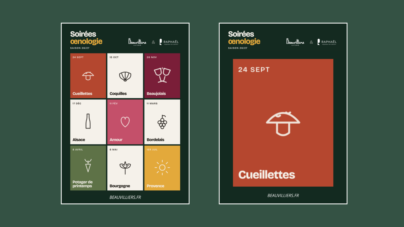 Soirée œnologie : Cueillettes