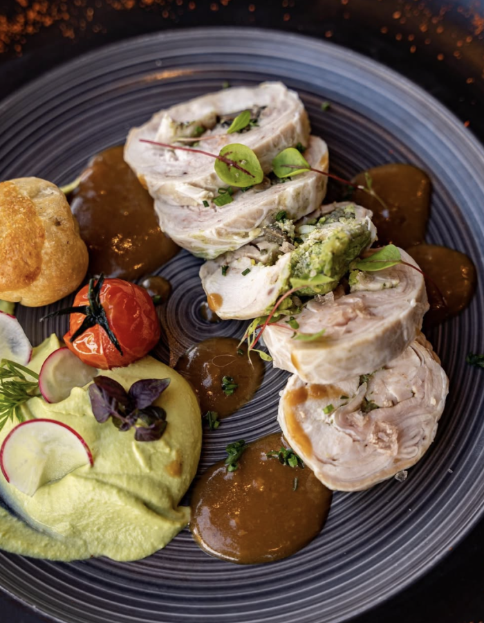 illustration mets et vins