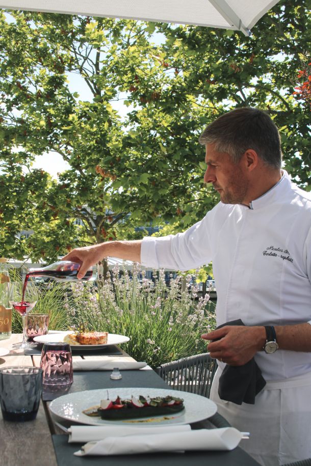 chef qui cuisine