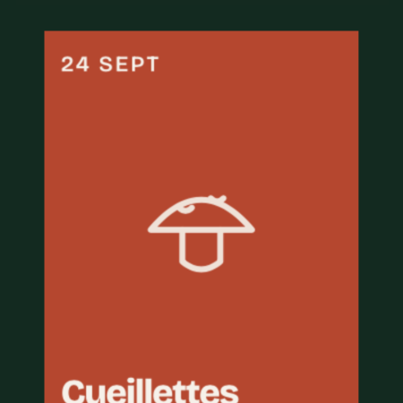 Soirée œnologie : Cueillettes