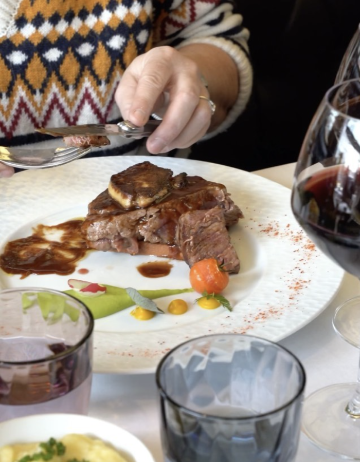 illustration mets et vins