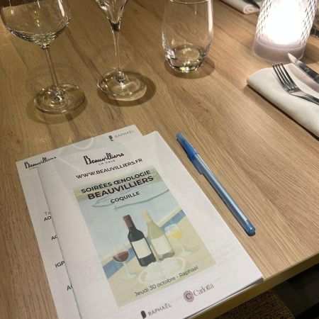 Soirée œnologie d&rsquo;octobre : Coquille