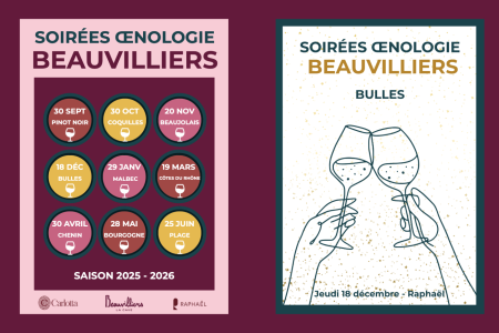 Soirée œnologie de décembre : Bulles