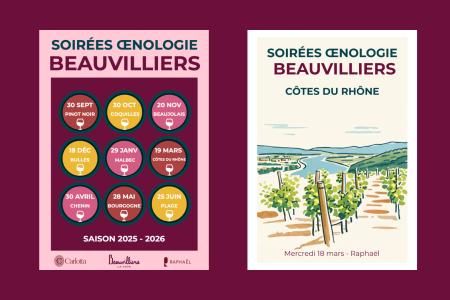 Soirée œnologie de mars : Côtes du Rhône