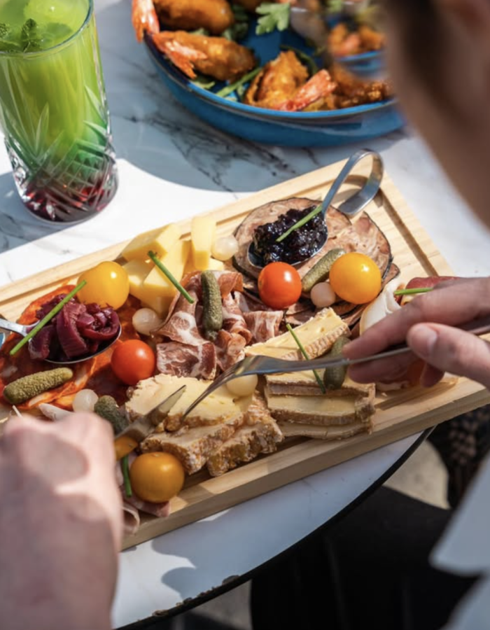 illustration mets et vins