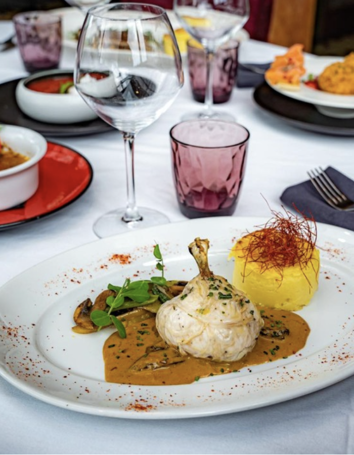 illustration mets et vins