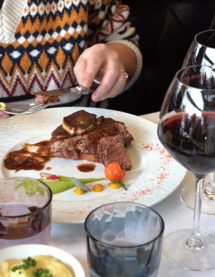 illustration mets et vins